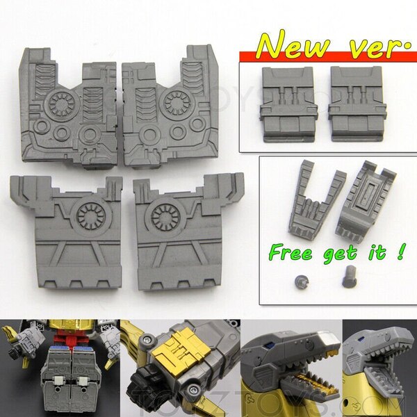 New Studio Series 86 Grimlock Upgrades Sword, Foot, Arm Fill, Tooth Kit  (8 of 9)